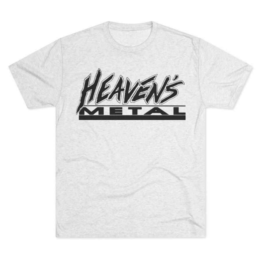 Heaven's Metal Logo Tee White