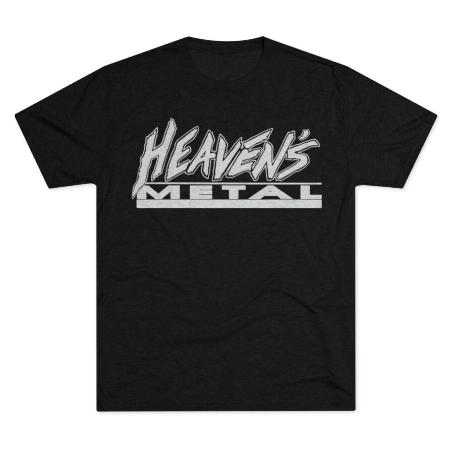 Heaven's Metal Logo Tee Black